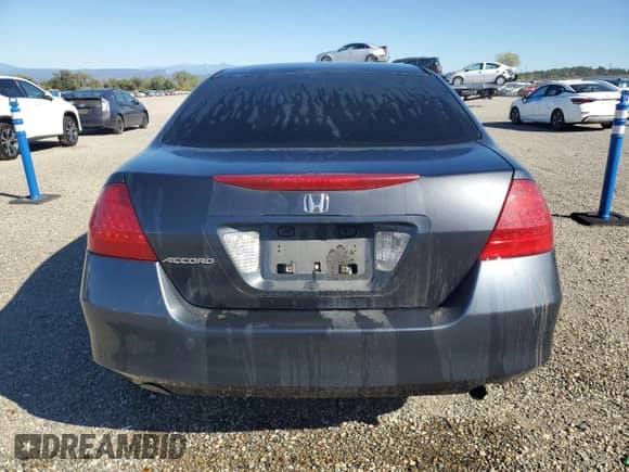 2006 Honda Accord LX с VIN 1HGCM56486A168143, выставлен на аукционе Copart как лот 80754345 с пробегом 222 390 миль миль и Чистый • Clean title. История ставок и продаж доступна на DreamBid. Изображение 6.