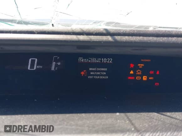 2015 Toyota Prius One z VIN JTDKDTB38F1112411, wystawiony jako IAAI lot #42632251 z przebiegiem 114 157 mil mil oraz . Historia ofert i sprzedaży dostępna na DreamBid. Obrazek 7.