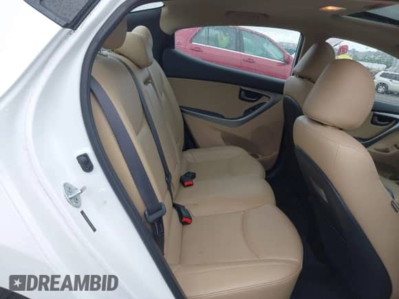 2013 Hyundai Elantra GLS with VIN 5NPDH4AE8DH447180, listed as a IAAI auction lot 42452033 with 99,669 mi miles and . Bid and sale history available at DreamBid. Image 8.