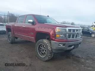 2015 Chevrolet Silverado 1500 LTZ with VIN 3GCUKSEC7FG154154, listed as a IAAI auction lot 41996501 with 154,926 mi miles and . Bid and sale history available at DreamBid. Image 1.