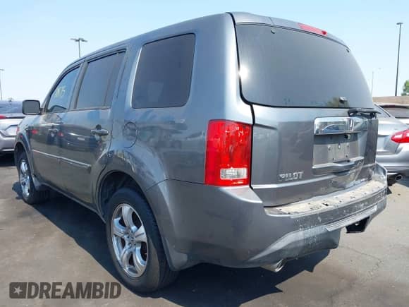 2013 Honda Pilot EX with VIN 5FNYF3H4XDB030298, listed as a IAAI auction lot 42710875 with 108,277 mi miles and . Bid and sale history available at DreamBid. Image 3.