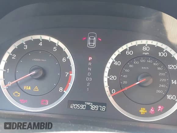 2009 Honda Accord LX-P with VIN 1HGCP26409A188588, listed as a IAAI auction lot 43307073 with 120,590 mi miles and . Bid and sale history available at DreamBid. Image 7.