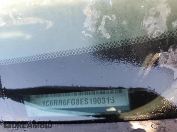 2014 Ram 1500 Tradesman с VIN 1C6RR6FG8ES190315, выставлен на аукционе Copart как лот 66877685 с пробегом 143 344 миль миль и Чистый • Clean title. История ставок и продаж доступна на DreamBid. Изображение 12.