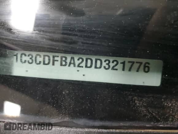 2013 Dodge Dart SXT с VIN 1C3CDFBA2DD321776, выставлен на аукционе Copart как лот 81014135 с пробегом 64 361 миль миль и Чистый • Clean title. История ставок и продаж доступна на DreamBid. Изображение 13.