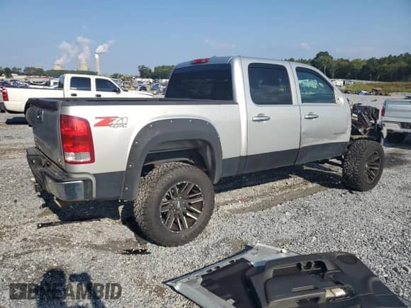 2011 GMC Sierra 1500 SLE with VIN 3GTP2VE39BG249677, listed as a Copart auction lot 71597015 with 161,283 mi miles and Salvage title. Bid and sale history available at DreamBid. Image 3.