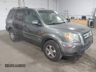 2007 Honda Pilot EX with VIN 5FNYF18407B016273, listed as a IAAI auction lot 43213094 with 252,573 mi miles and . Bid and sale history available at DreamBid. Image 1.