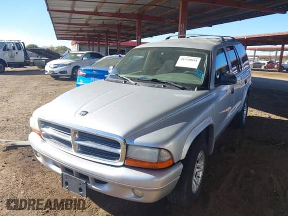 2003 Dodge Durango SLT with VIN 1D4HR48N23F565497, listed as a IAAI auction lot 41378894 with 115,273 mi miles and . Bid and sale history available at DreamBid. Image 2.