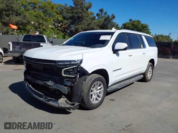 2023 Chevrolet Suburban LT with VIN 1GNSKCKD9PR339180, listed as a IAAI auction lot 41816541 with 60,537 mi miles and . Bid and sale history available at DreamBid. Image 18.