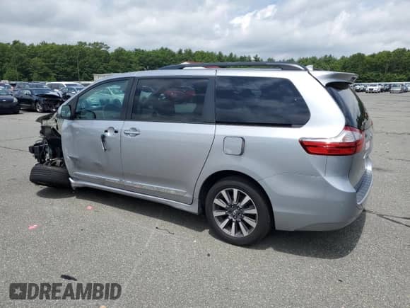 2018 Toyota Sienna XLE with VIN 5TDDZ3DCXJS198923, listed as a Copart auction lot 64501935 with 51,331 mi miles and Salvage title. Bid and sale history available at DreamBid. Image 2.