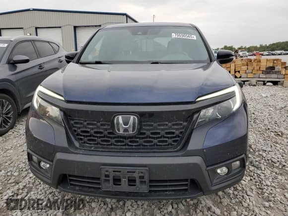 2021 Honda Passport EX-L with VIN 5FNYF8H53MB004552, listed as a Copart auction lot 70690565 with 100,370 mi miles and Salvage title. Bid and sale history available at DreamBid. Image 5.