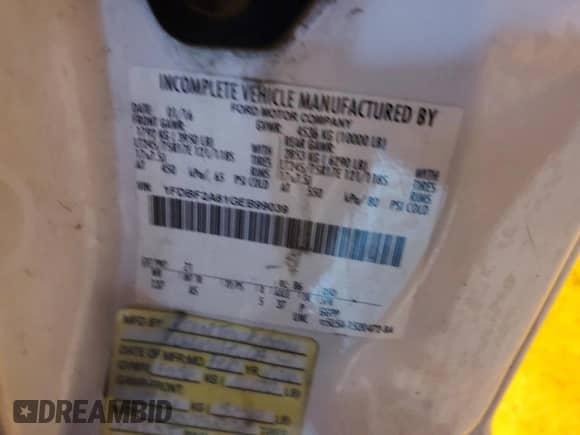 2016 Ford F-250 XL with VIN 1FDBF2A61GEB99039, listed as a Copart auction lot 90831805 with 302,963 mi miles and Clean title. Bid and sale history available at DreamBid. Image 12.