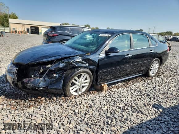 2012 Chevrolet Impala LTZ with VIN 2G1WC5E38C1106506, listed as a Copart auction lot 80847175 with 116,801 mi miles and Salvage title. Bid and sale history available at DreamBid. Image 1.