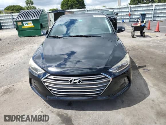 2017 Hyundai Elantra Limited with VIN KMHD84LF3HU280224, listed as a Copart auction lot 82298485 with 109,088 mi miles and Salvage title. Bid and sale history available at DreamBid. Image 5.