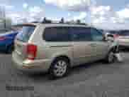 2007 Hyundai Entourage GLS с VIN KNDMC233876041882, выставлен на аукционе Copart как лот 51543355 с пробегом 217 748 миль миль и Списание • Salvage title. История ставок и продаж доступна на DreamBid. Изображение 3.