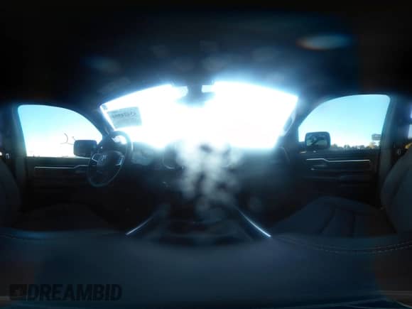 2024 Ram 1500 Big Horn with VIN 1C6SRFMT0RN209266, listed as a IAAI auction lot 43424594 with 25,117 mi miles and . Bid and sale history available at DreamBid. Image 19.