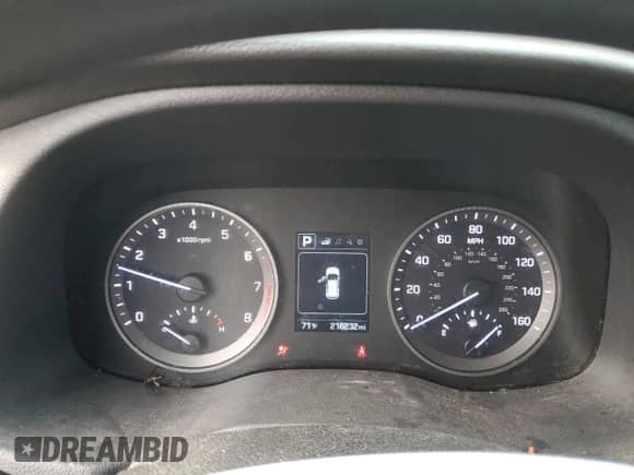 2016 Hyundai Tucson SE with VIN KM8J33A43GU200383, listed as a Copart auction lot 70841315 with 216,232 mi miles and Salvage title. Bid and sale history available at DreamBid. Image 9.