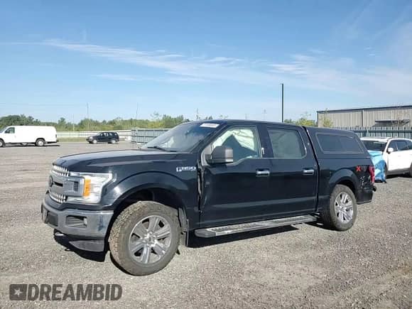 2018 Ford F-150 XL with VIN 1FTEW1E51JFA73312, listed as a Copart auction lot 71199695 with Not provided miles and Salvage title. Bid and sale history available at DreamBid. Image 14.
