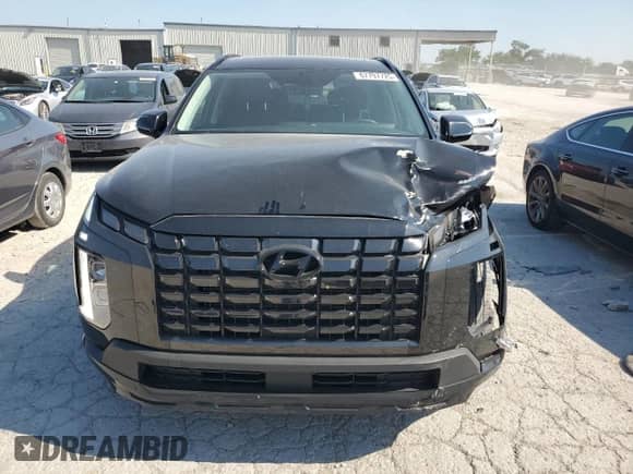 2024 Hyundai Palisade XRT with VIN KM8R3DGE1RU652084, listed as a Copart auction lot 67797725 with 30,713 mi miles and Salvage title. Bid and sale history available at DreamBid. Image 5.