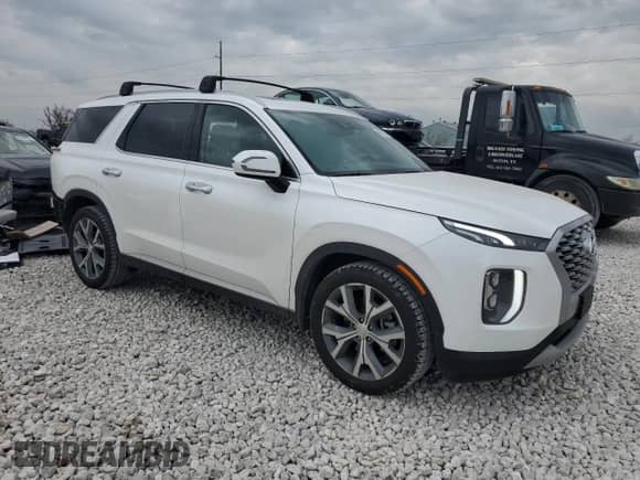2021 Hyundai Palisade SEL z VIN KM8R44HE4MU184534, wystawiony jako Copart lot #46062834 z przebiegiem 62 528 mil mil oraz . Historia ofert i sprzedaży dostępna na DreamBid. Obrazek 4.