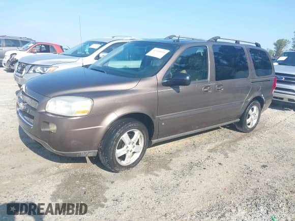 2008 Chevrolet Uplander 1LT with VIN 1GNDV33WX8D107704, listed as a IAAI auction lot 43240610 with 159,513 mi miles and . Bid and sale history available at DreamBid. Image 2.