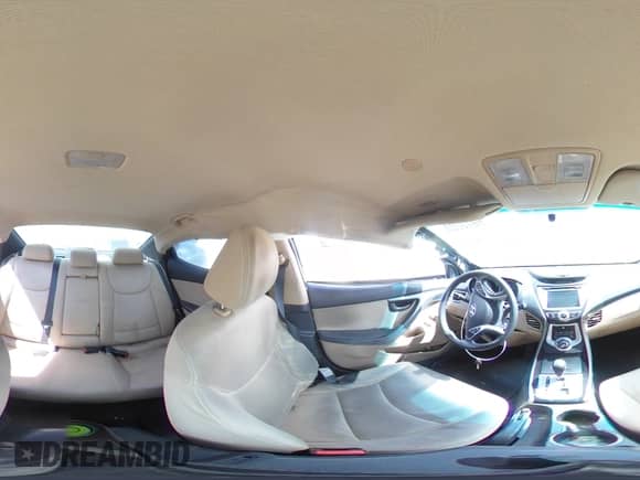 2011 Hyundai Elantra GLS z VIN KMHDH4AE0BU101672, wystawiony jako Copart lot #69135035 z przebiegiem Nie podano mil oraz Szkoda całkowita • Salvage title. Historia ofert i sprzedaży dostępna na DreamBid. Obrazek 16.