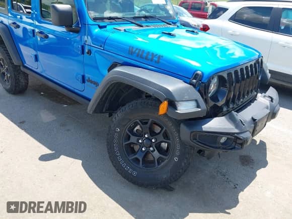 2022 Jeep Wrangler Unlimited Willys Sport с VIN 1C4HJXDM6NW141603, выставлен на аукционе IAAI как лот 42687693 с пробегом 37 180 миль миль и . История ставок и продаж доступна на DreamBid. Изображение 17.