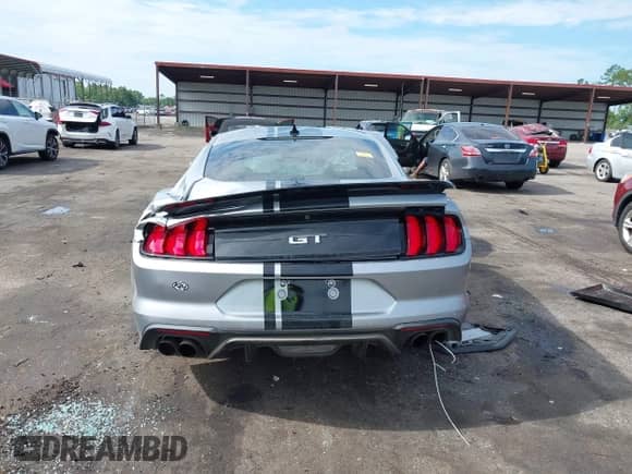 2022 Ford Mustang GT with VIN 1FA6P8CF5N5145426, listed as a IAAI auction lot 42693136 with Not provided miles and . Bid and sale history available at DreamBid. Image 16.