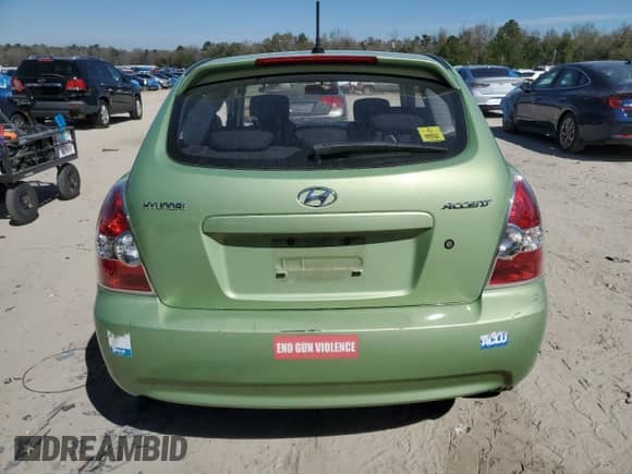 2010 Hyundai Accent GS z VIN KMHCM3AC8AU175128, wystawiony jako Copart lot #48041105 z przebiegiem 55 444 mil mil oraz Szkoda całkowita • Salvage title. Historia ofert i sprzedaży dostępna na DreamBid. Obrazek 6.