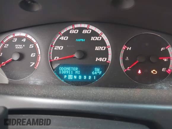 2008 Chevrolet Impala SS с VIN 2G1WD58C589154806, выставлен на аукционе IAAI как лот 42378799 с пробегом 138 911 миль миль и . История ставок и продаж доступна на DreamBid. Изображение 7.