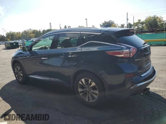 2016 Nissan Murano SL с VIN 5N1AZ2MH2GN155308, выставлен на аукционе Copart как лот 83990915 с пробегом 86 117 миль миль и Списание • Salvage title. История ставок и продаж доступна на DreamBid. Изображение 2.
