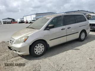 2007 Honda Odyssey LX с VIN 5FNRL38227B034037, выставлен на аукционе Copart как лот 82433495 с пробегом 145 717 миль миль и Чистый • Clean title. История ставок и продаж доступна на DreamBid. Изображение 1.