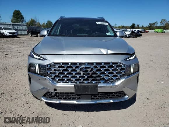 2023 Hyundai Santa Fe Limited with VIN KM8S7DA26PU082360, listed as a Copart auction lot 81180655 with 20,482 mi miles and Salvage title. Bid and sale history available at DreamBid. Image 5.