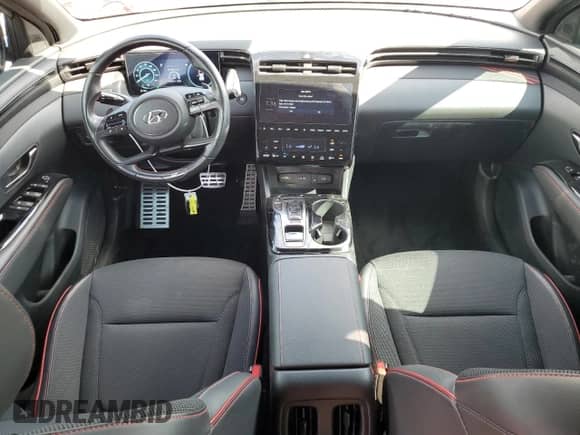 2024 Hyundai Tucson N Line z VIN KM8JFCD15RU158018, wystawiony jako Copart lot #85917545 z przebiegiem 32 017 mil mil oraz Szkoda całkowita • Salvage title. Historia ofert i sprzedaży dostępna na DreamBid. Obrazek 8.