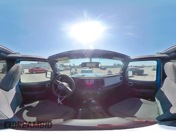 2025 Jeep Wrangler Sport с VIN 1C4PJXAG5SW529430, выставлен на аукционе Copart как лот 63073175 с пробегом 3 983 миль миль и Списание • Salvage title. История ставок и продаж доступна на DreamBid. Изображение 14.