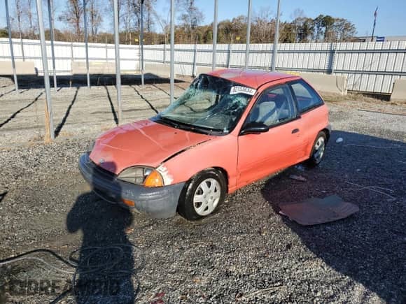 1995 Chevrolet Metro с VIN 2C1MR2268S6758695, выставлен на аукционе Copart как лот 82153634 с пробегом 177 598 миль миль и На запчасти • Non repairable. История ставок и продаж доступна на DreamBid. Изображение 1.