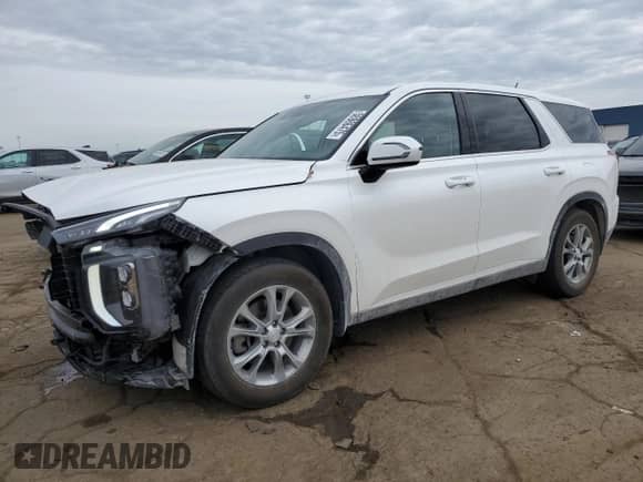 2022 Hyundai Palisade SE z VIN KM8R1DHE0NU438783, wystawiony jako Copart lot #58986475 z przebiegiem 49 934 mil mil oraz Nie do naprawy • Non repairable. Historia ofert i sprzedaży dostępna na DreamBid. Obrazek 1.