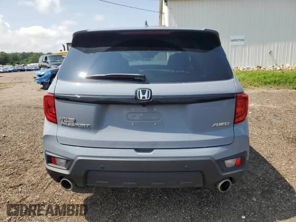 2025 Honda Passport EX-L с VIN 5FNYF8H52SB011490, выставлен на аукционе Copart как лот 68630665 с пробегом 22 612 миль миль и Списание • Salvage title. История ставок и продаж доступна на DreamBid. Изображение 6.