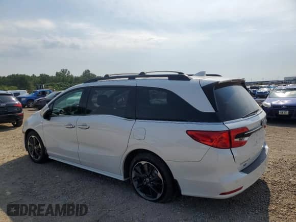 2023 Honda Odyssey Elite с VIN 5FNRL6H92PB044789, выставлен на аукционе Copart как лот 69220415 с пробегом 28 817 миль миль и Списание • Salvage title. История ставок и продаж доступна на DreamBid. Изображение 2.