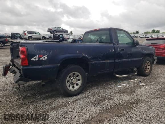 2006 Chevrolet Silverado 1500 Work Truck с VIN 3GCEK14V36G135599, выставлен на аукционе Copart как лот 55162475 с пробегом 161 034 миль миль и На запчасти • Non repairable. История ставок и продаж доступна на DreamBid. Изображение 3.