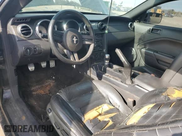2006 Ford Mustang GT Deluxe с VIN 1ZVFT82H465109301, выставлен на аукционе Copart как лот 82591665 с пробегом 269 863 миль миль и Чистый • Clean title. История ставок и продаж доступна на DreamBid. Изображение 8.