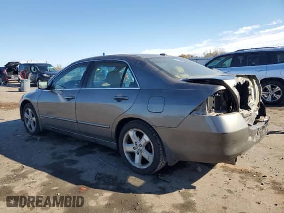 2007 Honda Accord EX-L with VIN 1HGCM658X7A000368, listed as a Copart auction lot 80089854 with 241,711 mi miles and Salvage title. Bid and sale history available at DreamBid. Image 2.