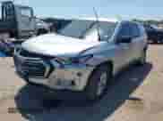 2020 Chevrolet Traverse LS with VIN 1GNERFKW4LJ127887, listed as a IAAI auction lot 43126438 with 115,532 mi miles and . Bid and sale history available at DreamBid. Image 2.