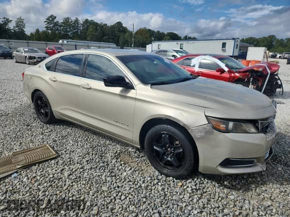 2015 Chevrolet Impala LS with VIN 2G11X5SL7F9128991, listed as a Copart auction lot 84977325 with 201,322 mi miles and Salvage title. Bid and sale history available at DreamBid. Image 4.
