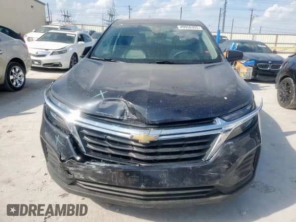 2022 Chevrolet Equinox LS with VIN 3GNAXSEV3NS228081, listed as a Copart auction lot 61989575 with 25,454 mi miles and Clean title. Bid and sale history available at DreamBid. Image 5.