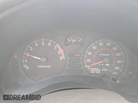 1993 Dodge Stealth with VIN JB3BN74K2PY002750, listed as a Copart auction lot 60635775 with 112,240 mi miles and Clean title. Bid and sale history available at DreamBid. Image 9.