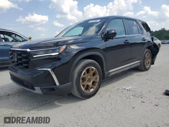 2024 Honda Pilot EX-L с VIN 5FNYG2H40RB011287, выставлен на аукционе Copart как лот 61612885 с пробегом 23 114 миль миль и Списание • Salvage title. История ставок и продаж доступна на DreamBid. Изображение 1.