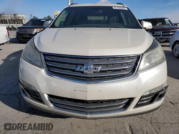 2013 Chevrolet Traverse LTZ z VIN 1GNKVLKD3DJ219344, wystawiony jako Copart lot #87460664 z przebiegiem 196 117 mil mil oraz Szkoda całkowita • Salvage title. Historia ofert i sprzedaży dostępna na DreamBid. Obrazek 5.