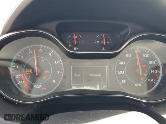 2017 Chevrolet Cruze LT with VIN 1G1BE5SM1H7177627, listed as a Copart auction lot 68426325 with 164,943 mi miles and Salvage title. Bid and sale history available at DreamBid. Image 9.