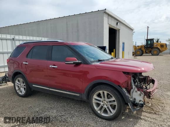 2017 Ford Explorer Limited z VIN 1FM5K7F84HGB38502, wystawiony jako Copart lot #72018625 z przebiegiem 98 646 mil mil oraz Szkoda całkowita • Salvage title. Historia ofert i sprzedaży dostępna na DreamBid. Obrazek 4.