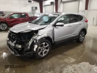 2019 Honda CR-V EX-L с VIN 5J6RW2H82KA001184, выставлен на аукционе Copart как лот 82266215 с пробегом 111 157 миль миль и Списание • Salvage title. История ставок и продаж доступна на DreamBid. Изображение 1.